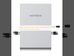 2400WH بالکن ذخیره انرژی خورشیدی بالکن نیروگاه صرفه جویی در هزینه سیستم خورشیدی