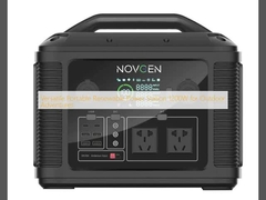 نیروگاه قابل تجدید قابل حمل متنوع 1200W برای ماجراجویی های در فضای باز