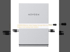 2400WH بالکن ذخیره انرژی خورشیدی بالکن نیروگاه صرفه جویی در هزینه سیستم خورشیدی