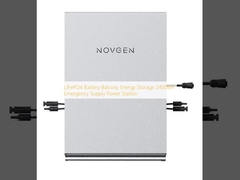 LiFePO4 باتری بالکن ذخیره انرژی 2400Wh ایستگاه برق تامین اضطراری