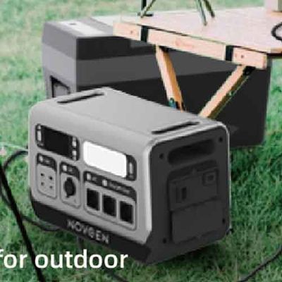 آسان برای دسترسی بالکن ذخیره انرژی ایستگاه برق 2048Wh مقاوم در برابر آب و هوا