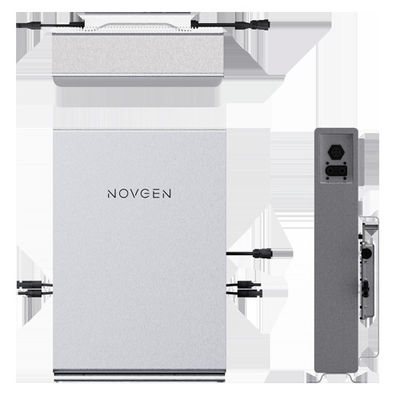 NOVB-2400 بالکن ذخیره انرژی خورشیدی 1000W 25A 400x587x102mm ابعاد